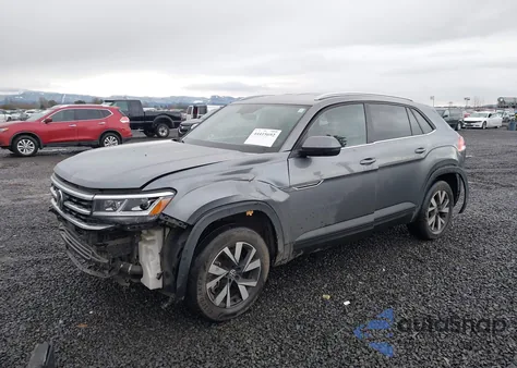 2022 Volkswagen Atlas Cross Sport 2.0T Se z USA, uszkodzony, nr VIN 1V2LC2CAXNC218505